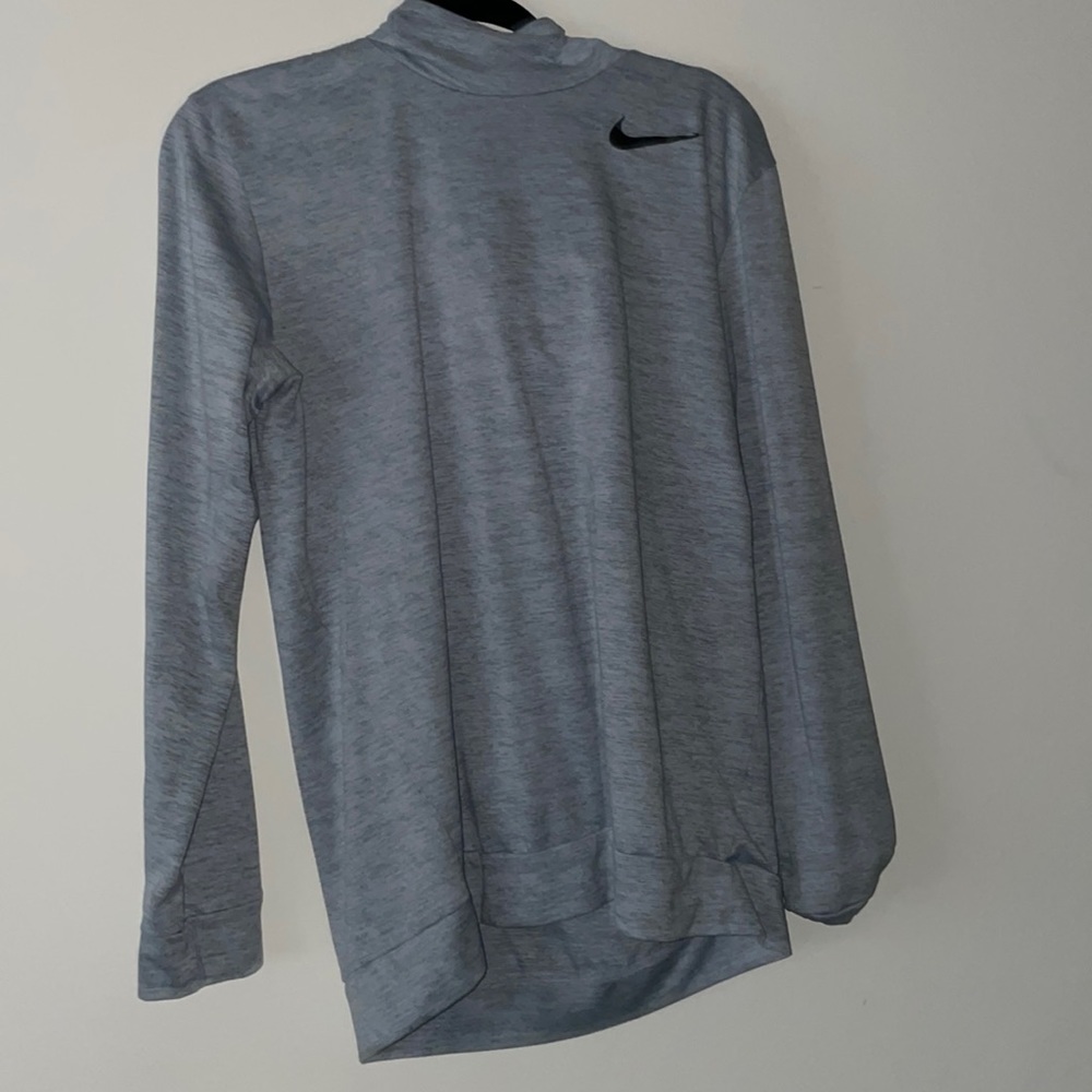 Nike Dry Fit Lightweight Hoodie with cow neck collar size medium